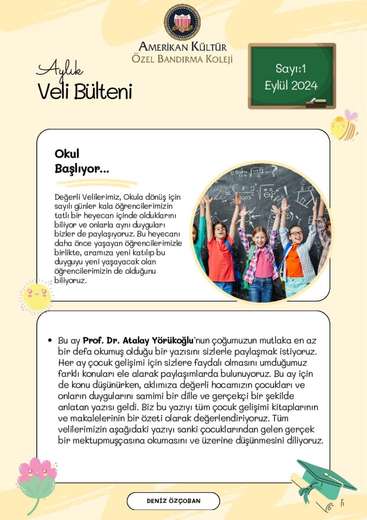 thumbnail of 2. 3. ve 4. SINIF EYLÜL VELİ BÜLTENİ