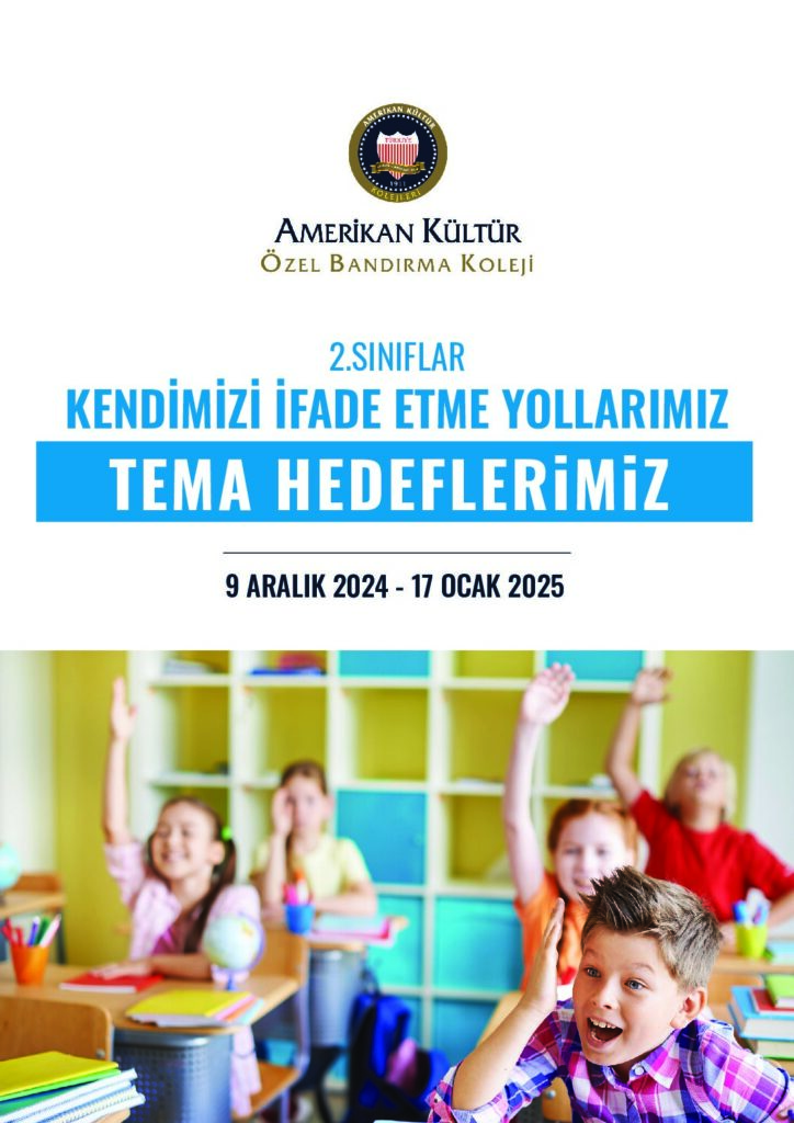 thumbnail of 2.SINIFLAR KENDİMİZİ İFADE ETME YOLLARIMIZ VELİ BÜLTENİ
