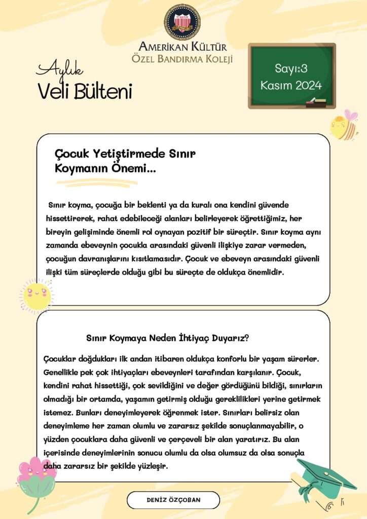 thumbnail of 2024 – 11 – KASIM AYI VELİ BÜLTEN