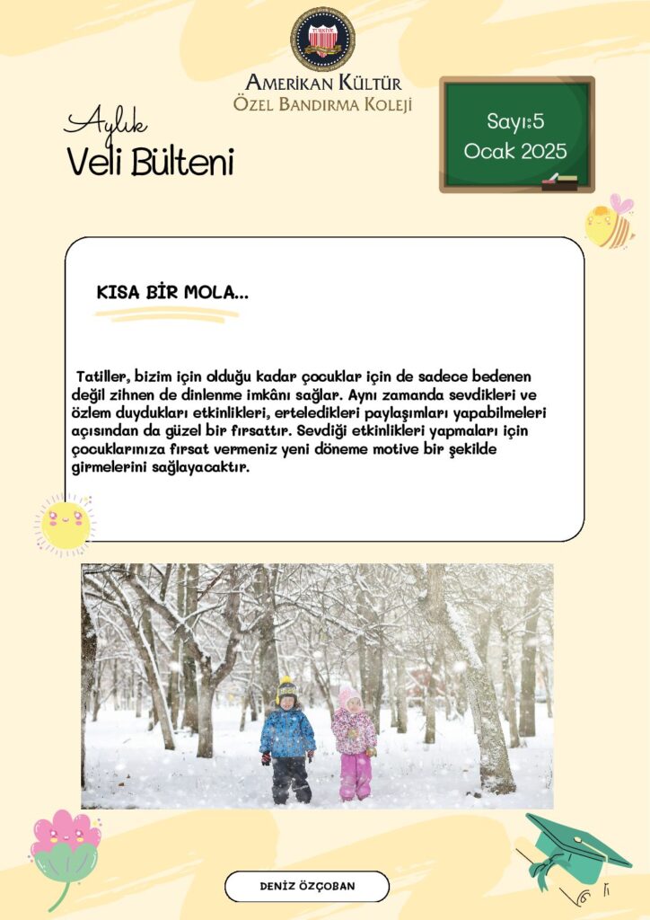 thumbnail of 2025 – 01 – OCAK AYI VELİ BÜLTEN