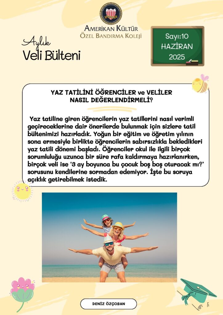 thumbnail of 2025 – 06 – HAZİRAN AYI VELİ BÜLTEN