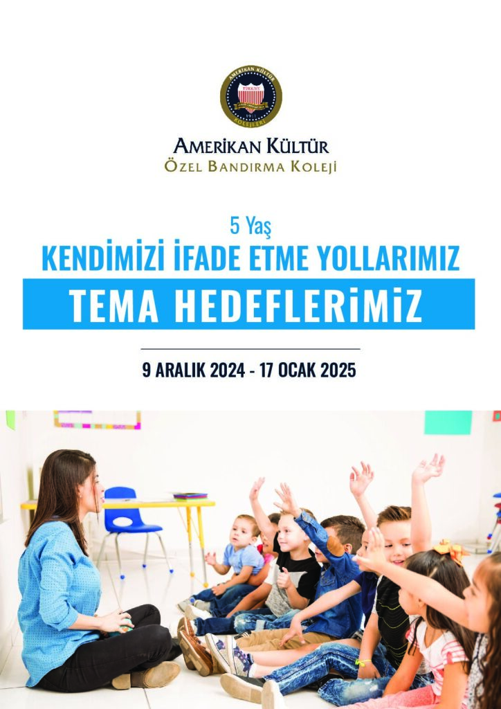 thumbnail of 5.YAŞ KENDİMİZİ İFADE ETME YOLLARIMIZ VELİ BÜLTENİ